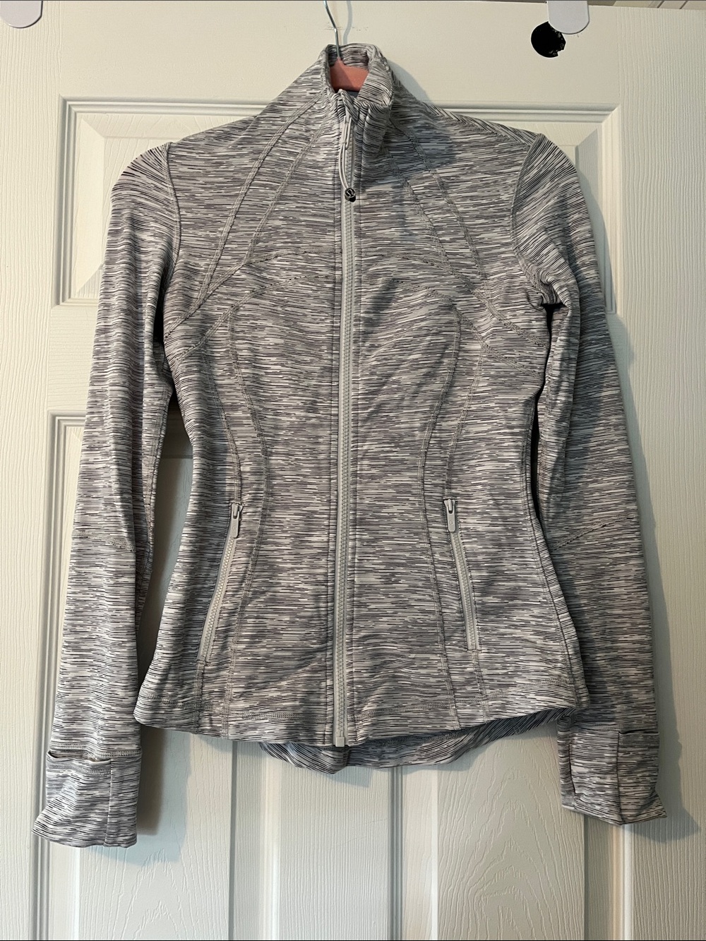 Women’s Lululemon Heather Gray Full-Zip Performance Jacket